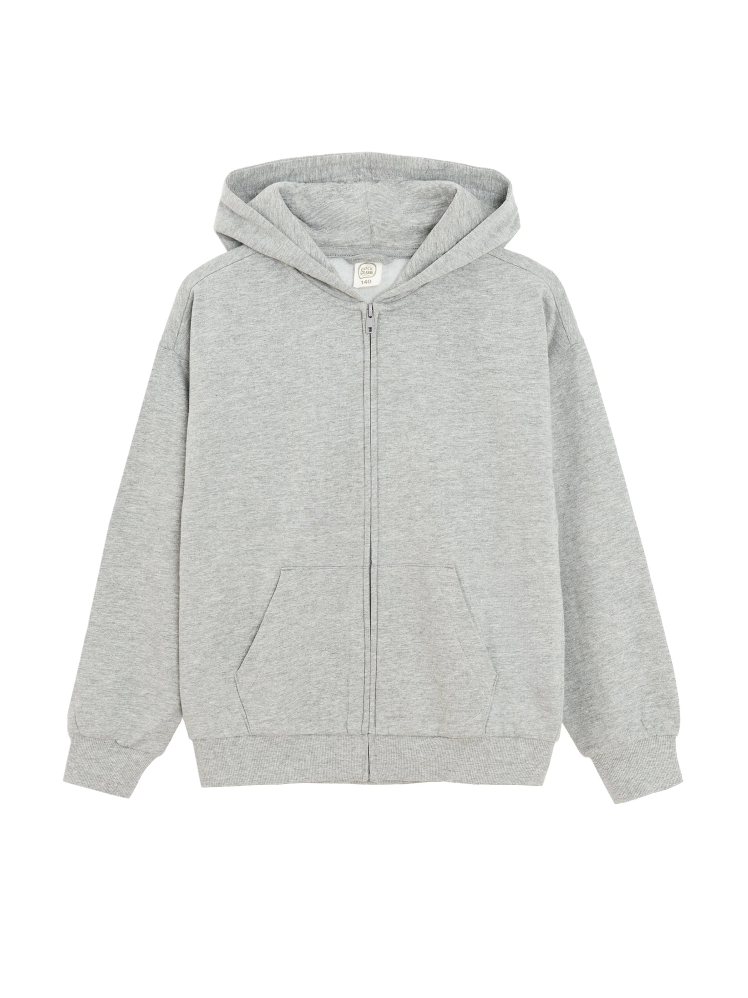 Cool Club Tréning dzseki - szürke: elől