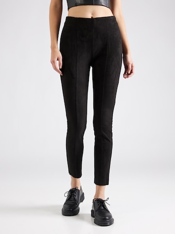 Regular Leggings 'Harrieta' ZABAIONE en noir : devant