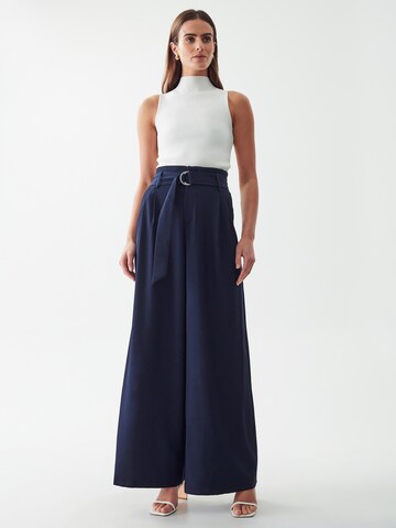 Willa Wide leg Pants 'DIDDY PANTS' in Blue