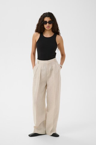 InWear Loosefit Hose 'IdoneyIW' in Beige