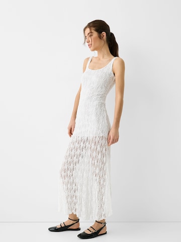 Bershka Dress in White