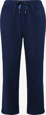 Pantalon Ulla Popken en bleu : devant