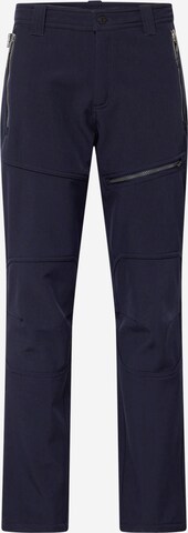 ICEPEAK Regular Outdoor Pants 'AHLEN' in Blue: front