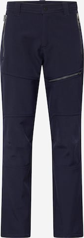 ICEPEAK Regularen Outdoor hlače 'AHLEN' | modra barva: sprednja stran