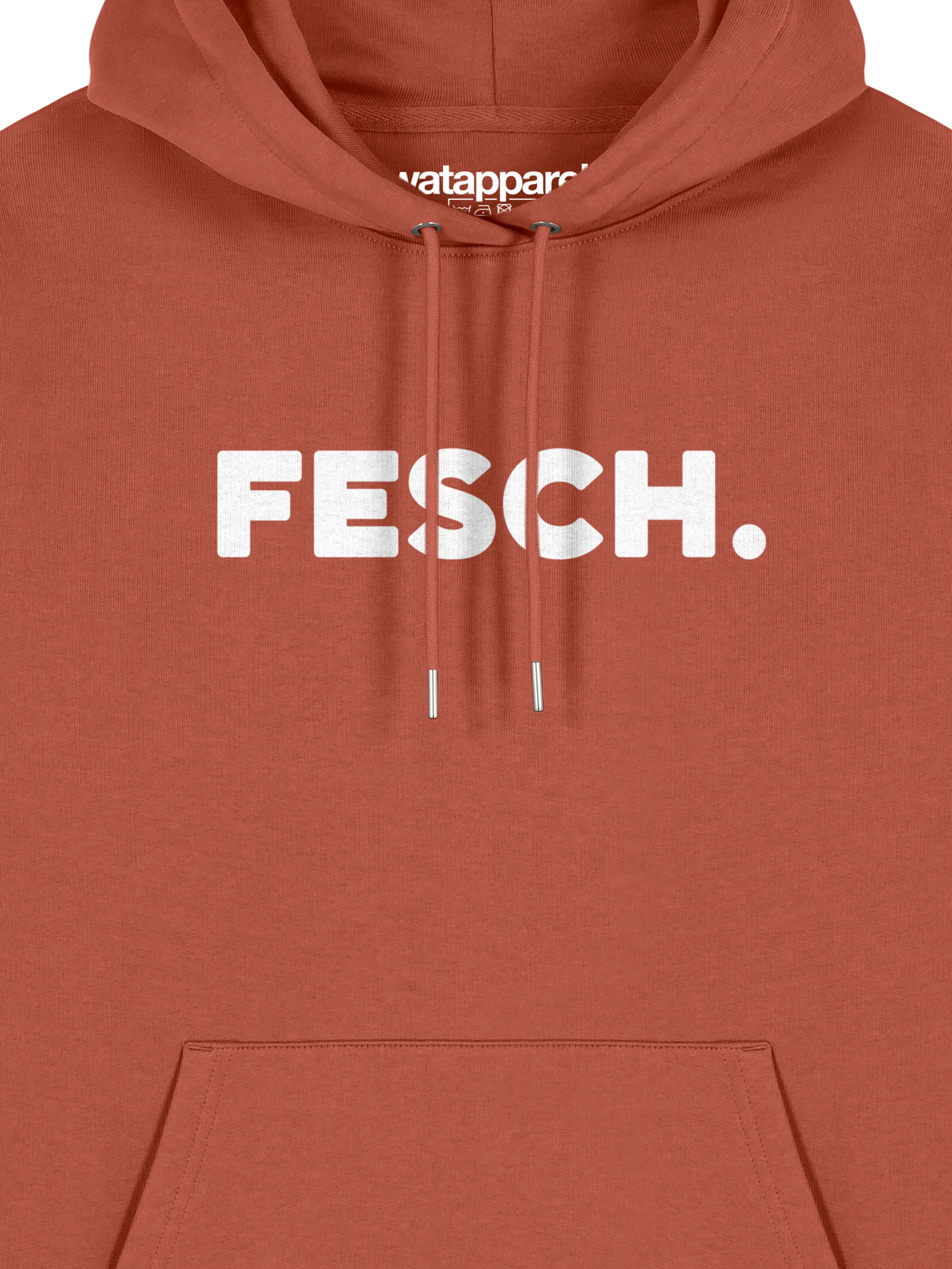 Sweat-shirt ' Fesch ' Watapparel en marron