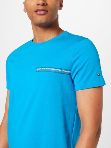 T-Shirt TOMMY HILFIGER en bleu