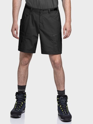 Schöffel Regular Outdoor trousers 'Maghera' in Black: front