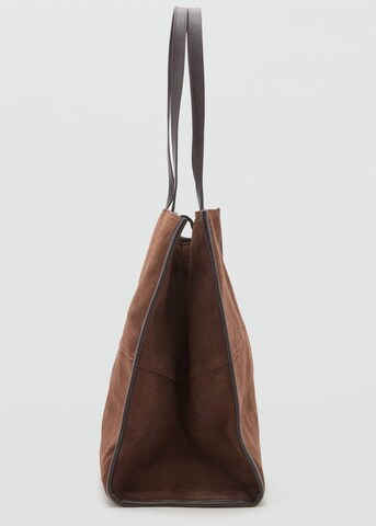 MANGO Shopper 'G--Fes' in Brown