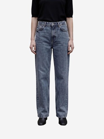 My fashion - Perna larga Calças de ganga em azul: frente