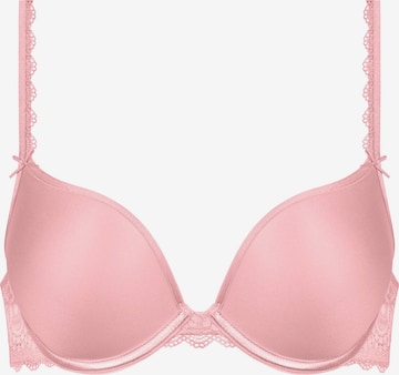 Soutien-gorge Mey en rose : devant