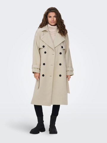 ONLY Between-Seasons Coat in Beige