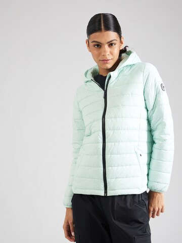 Cars Jeans Between-season jacket 'LOUISE' in Green: front