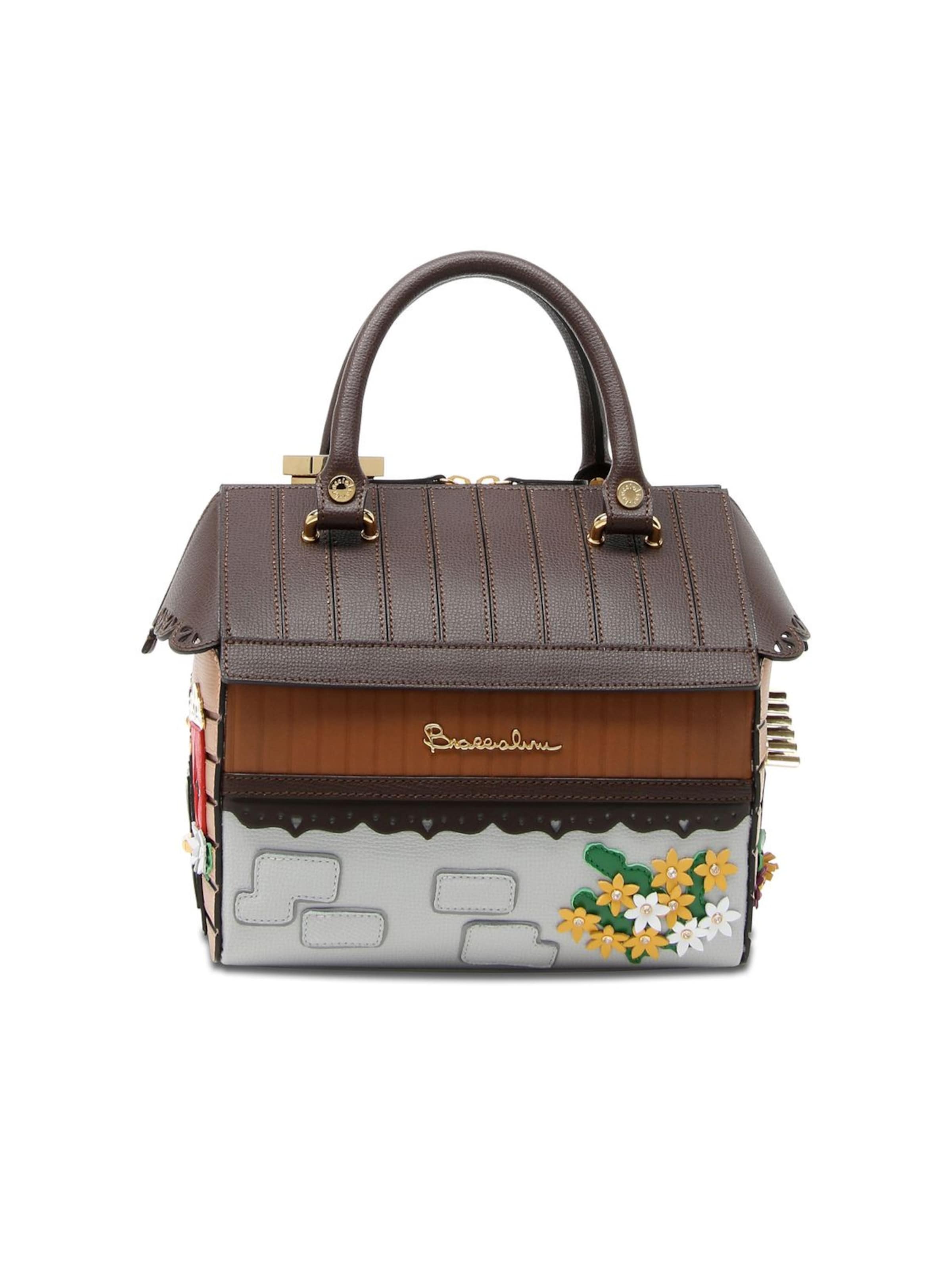 Borsa a mano 'Tema Chalet' di Braccialini in marrone