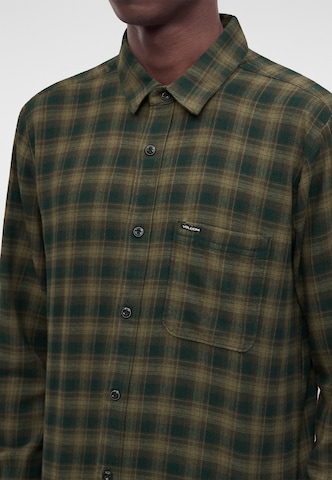 Volcom Regular fit Ing 'CADEN PLAID' - zöld
