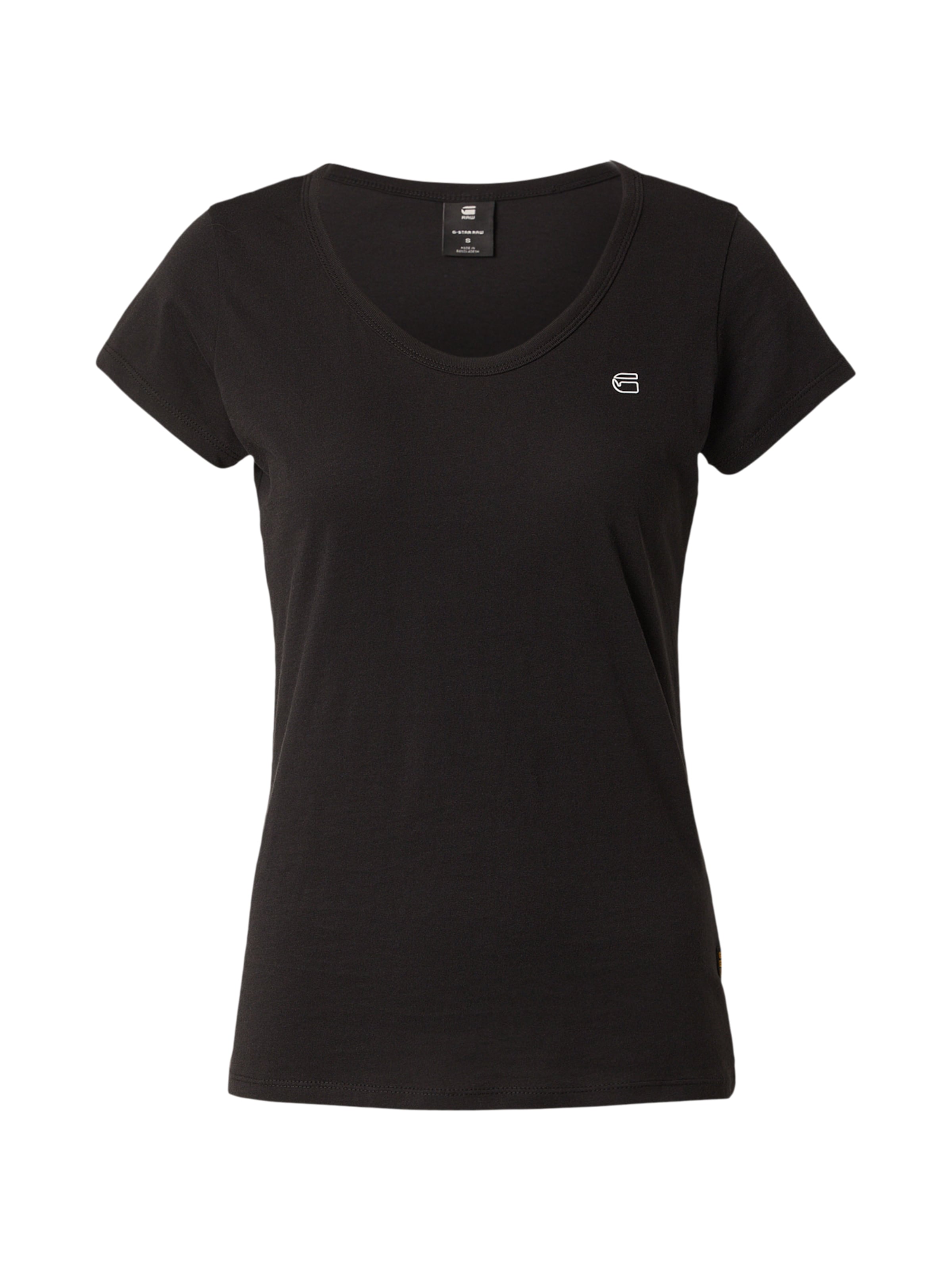 G-STAR Póló - fekete: elől