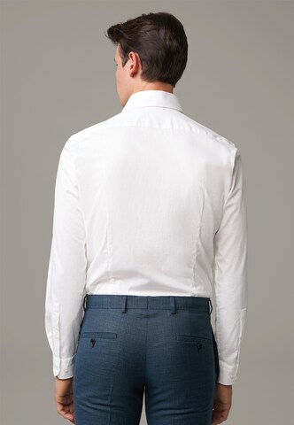 STRELLSON Slim fit Overhemd 'Sanjo' in Wit