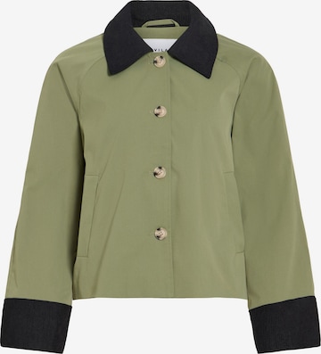 VILA Overgangsjakke 'VIEmelie' i grøn: forside