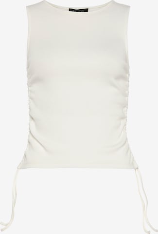 MELROSE Top in White: front