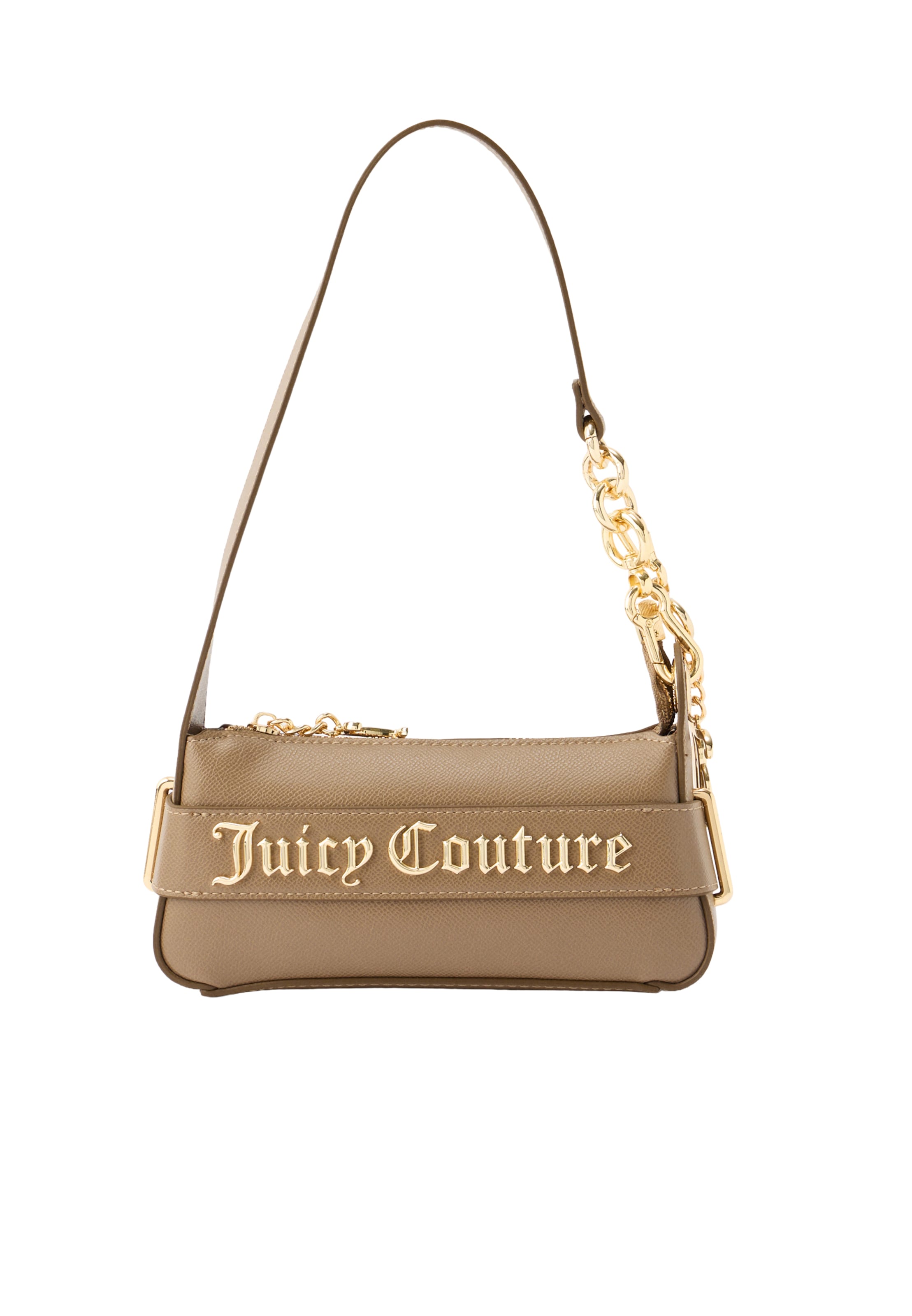 Borsa a spalla 'JASMINE' di Juicy Couture in beige: frontale