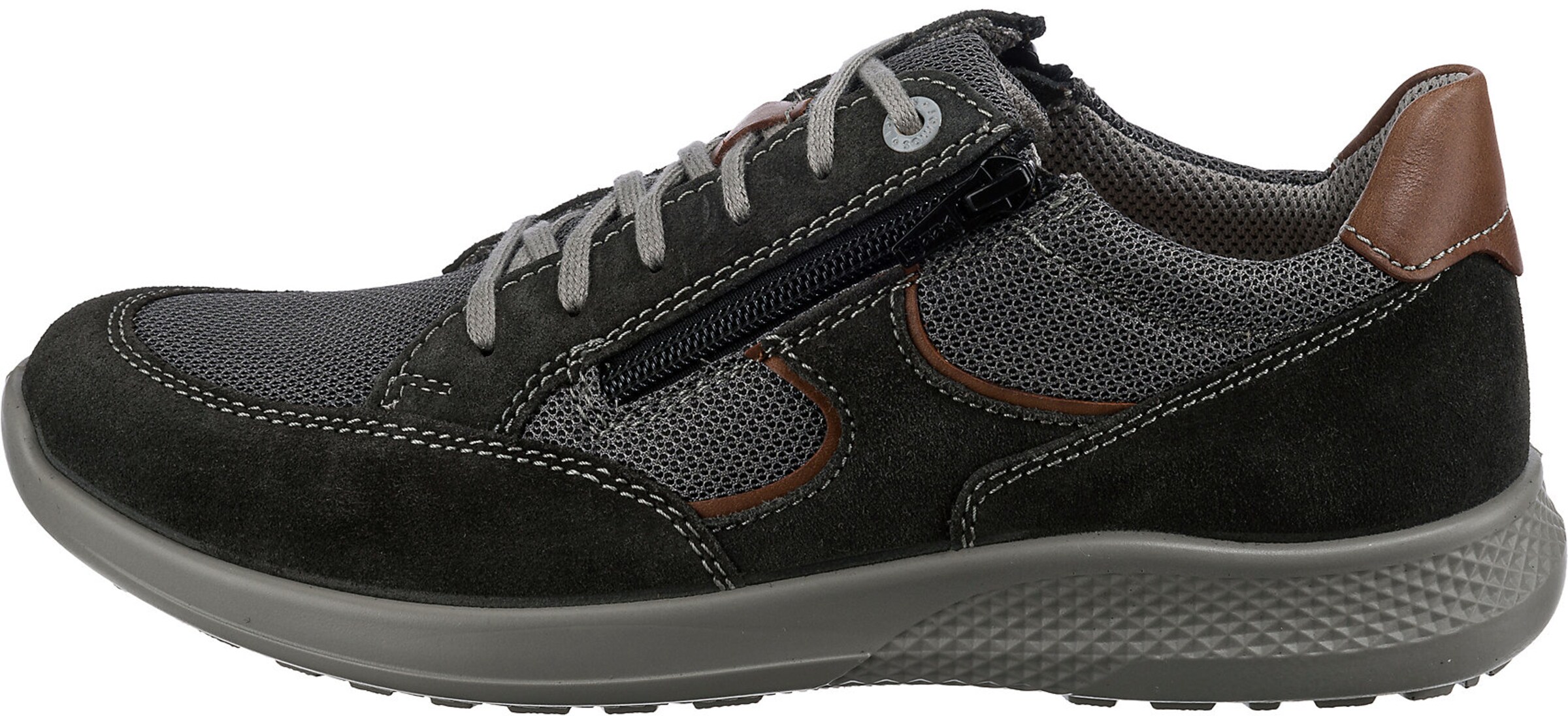 JOMOS Schnürschuh ' Campus' in Grau