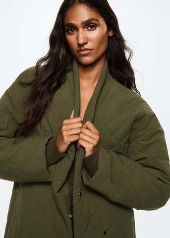 Manteau d’hiver 'Verdure' MANGO en vert