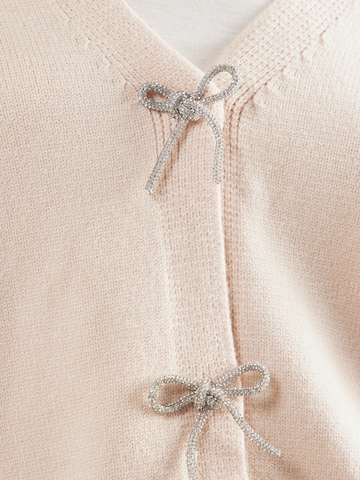 ABOUT YOU Pletena jopa 'Rosanna' | bež barva