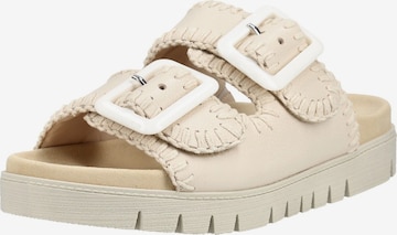 Mule GABOR en beige : devant