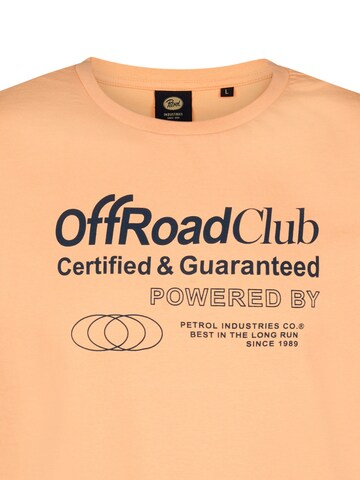 T-Shirt Petrol Industries en orange