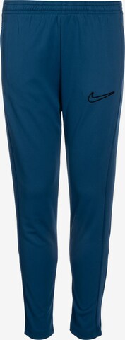 NIKE Workout Pants 'Academy 23' in Blue: front