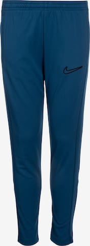 Skinny Pantalon de sport 'Academy 23' NIKE en bleu : devant