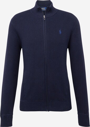 Polo Ralph Lauren Knit Cardigan in Blue: front