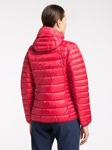 Haglöfs Outdoor Jacket 'Roc Down' in Red