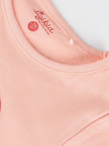 SIGIKID Shirt 'T-Shirt Pink Birds' in Pink