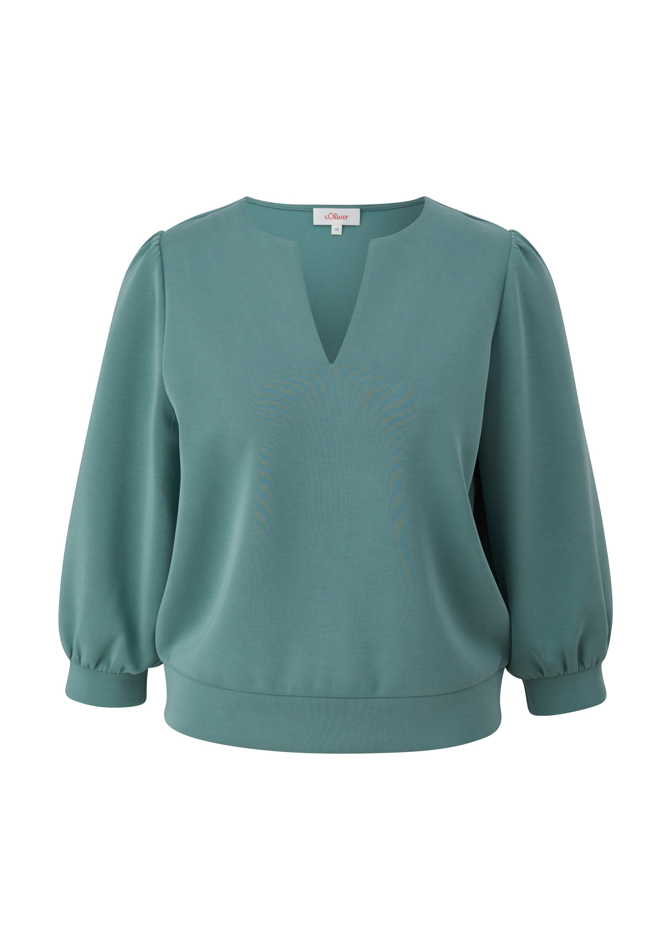 Sweat-shirt s.Oliver en bleu : devant