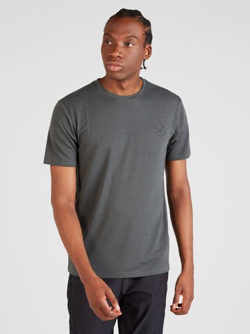 Virtus Sportshirt 'Joker' in Grau: Vorderseite