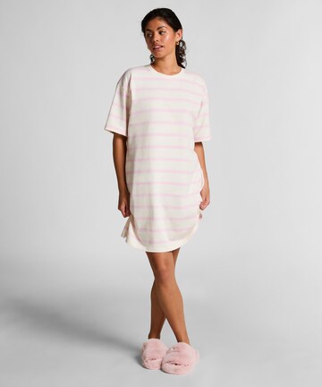 Hunkemöller Slaapshirt in Beige: voorkant