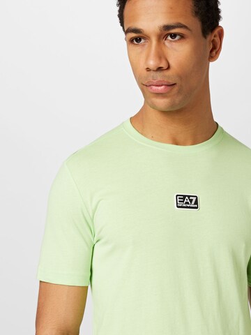 Maglietta di EA7 Emporio Armani in verde