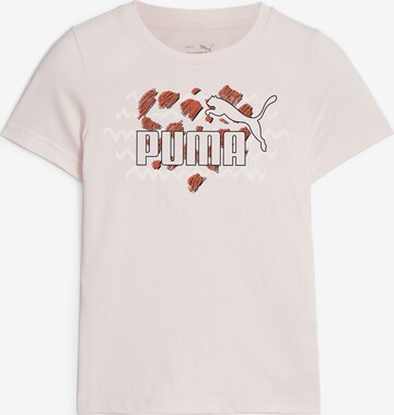 PUMA Performance Shirt 'Essentials Mix Match' in Pink: front