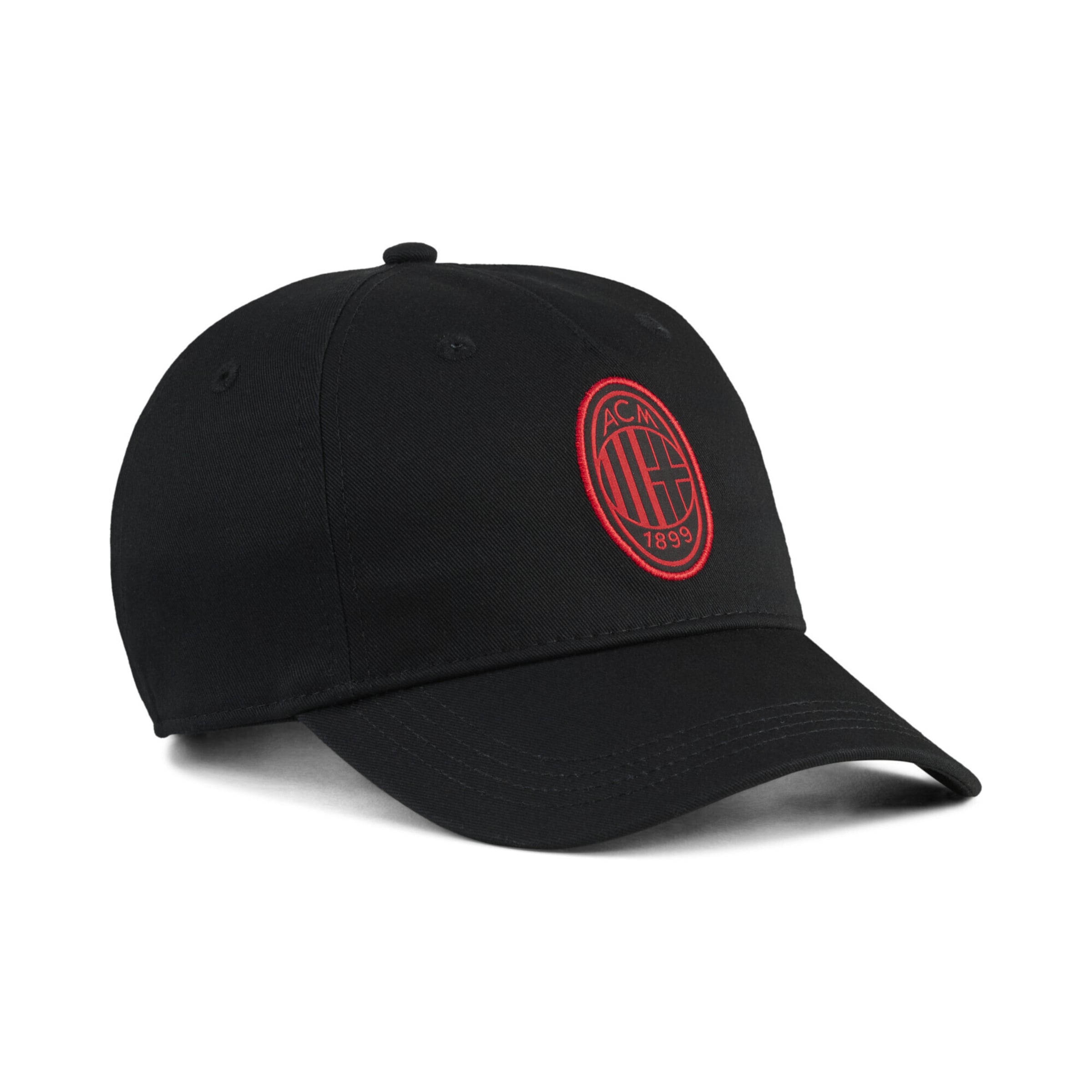 PUMA Sportmuts 'AC Milan Essentials' in Zwart: voorkant