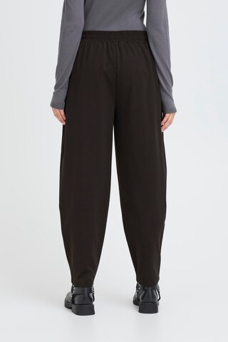 ICHI Barrel Trousers 'IHKate' in Black