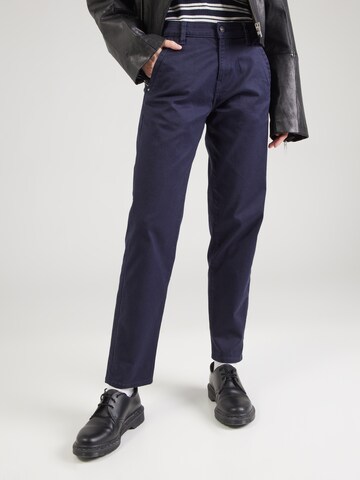 Effilé Pantalon chino 'Kate' G-STAR en bleu : devant