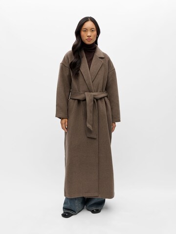 OBJECT Between-seasons coat in Grey: front