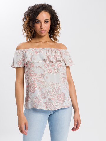 Cross Jeans Blouse in Pink: front