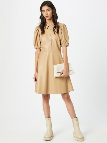 b.young Shirt Dress in Beige