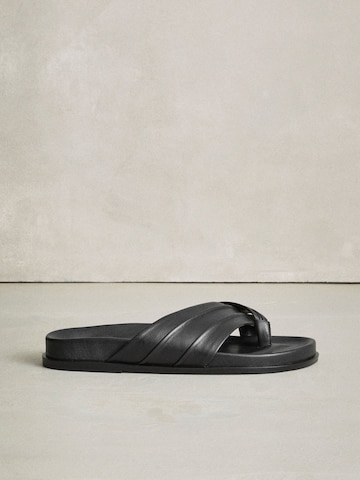 Next T-bar sandals in Black