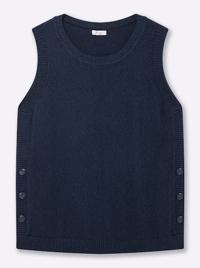 SHEEGO Pullunder in dunkelblau, Produktansicht