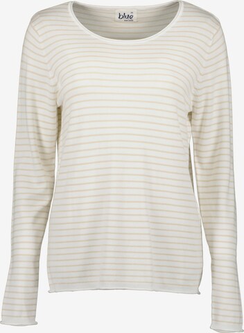 Pull-over BLUE SEVEN en beige : devant