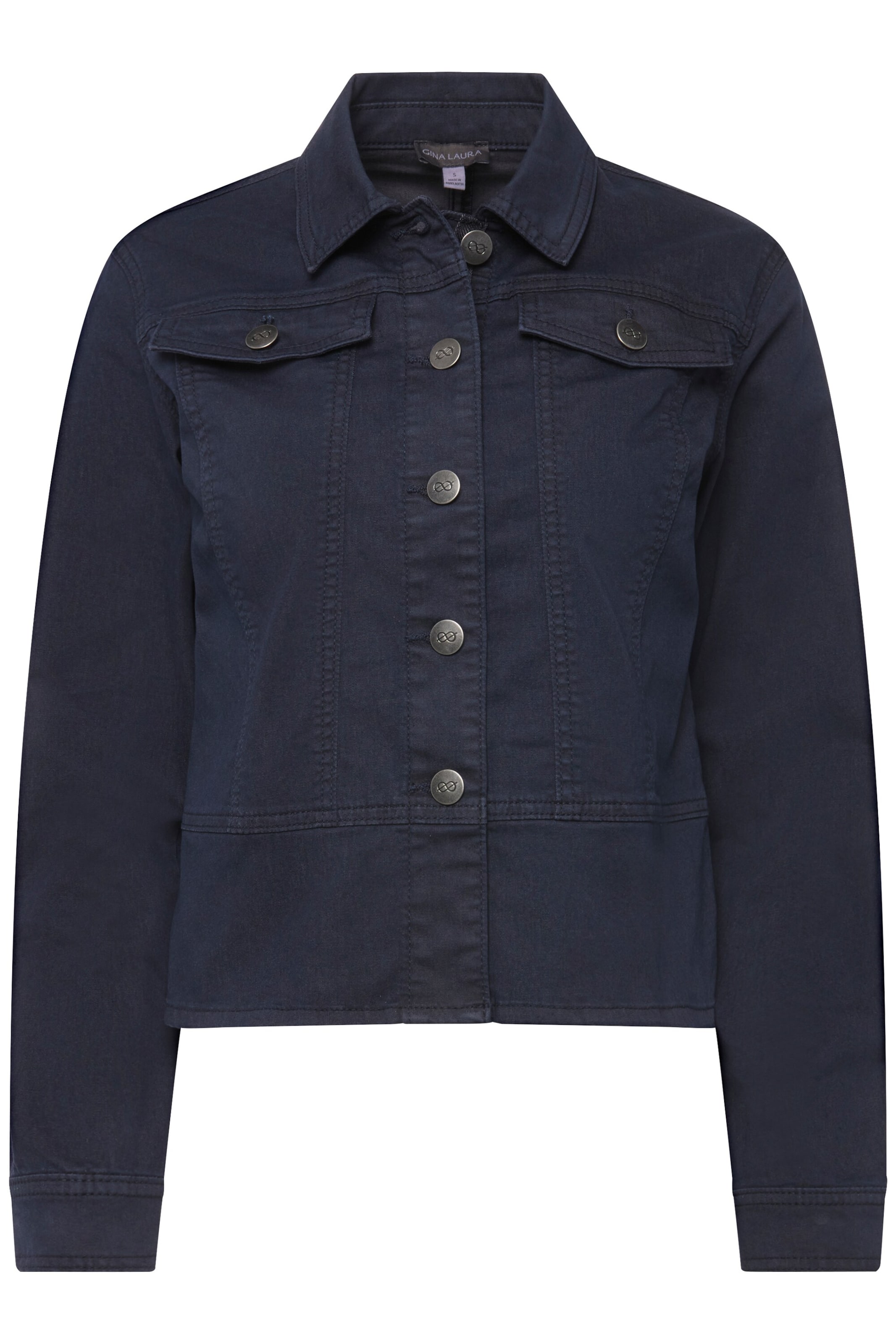 LAURASØN Übergangsjacke in Blau: Vorderseite