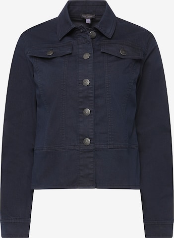 LAURASØN Between-Season Jacket in Blue: front