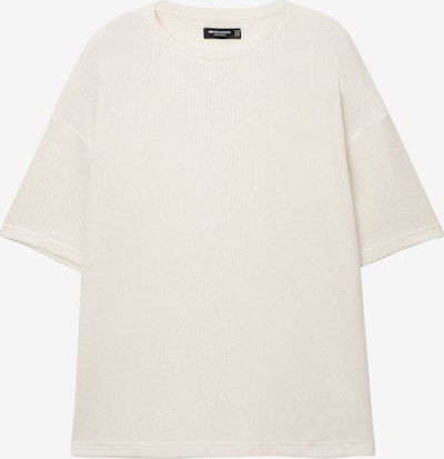 Pull&Bear Neulepaita värissä valkoinen, Tuotenäkymä